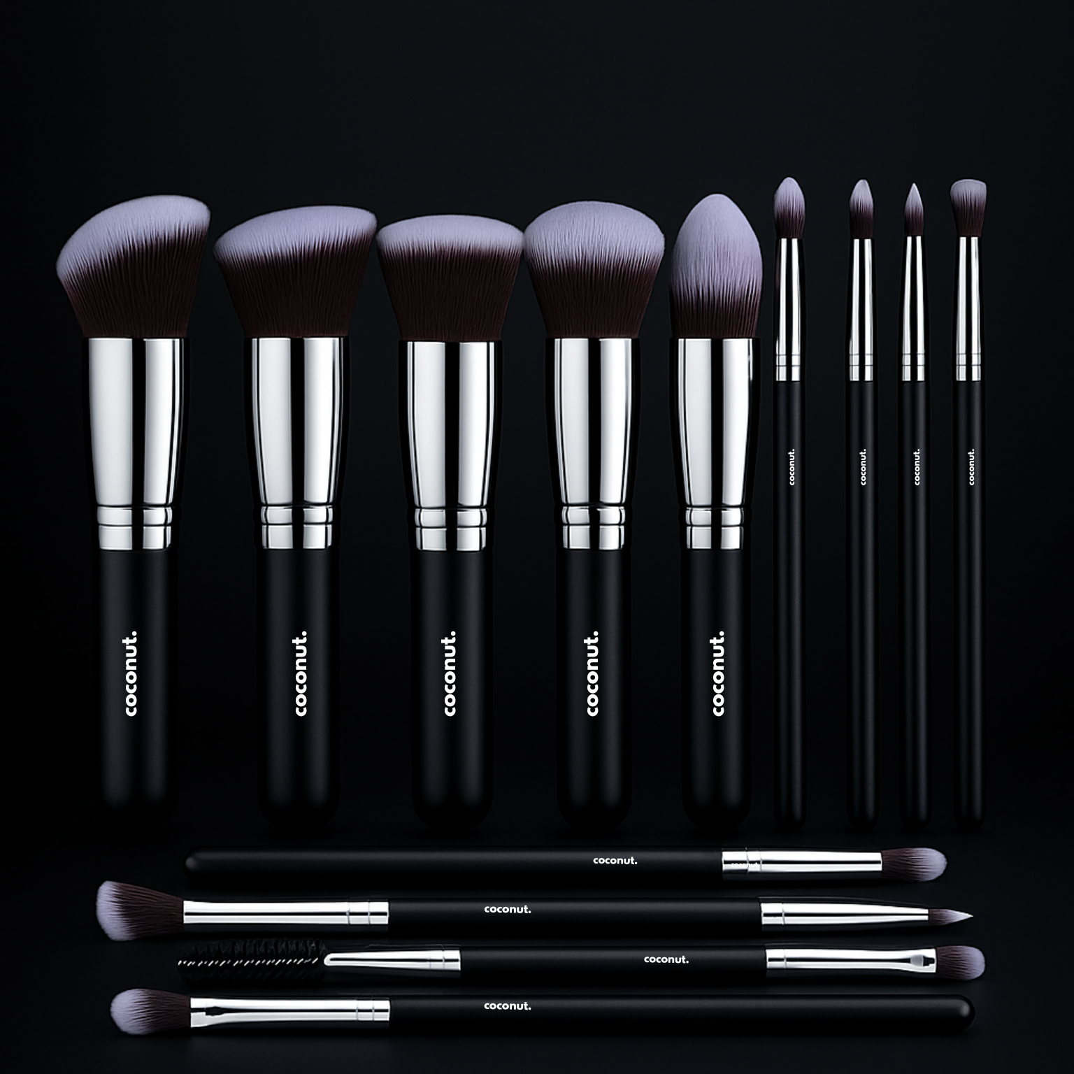 Velvique™ 14 Professional Brush Collection By Coconut.